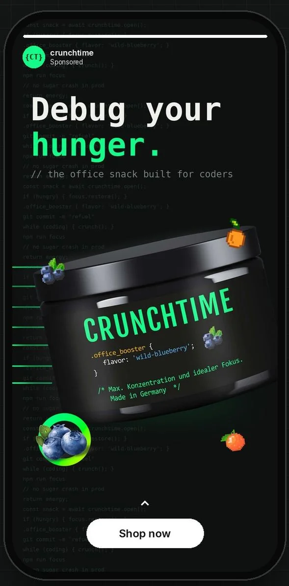 Crunchtime ad